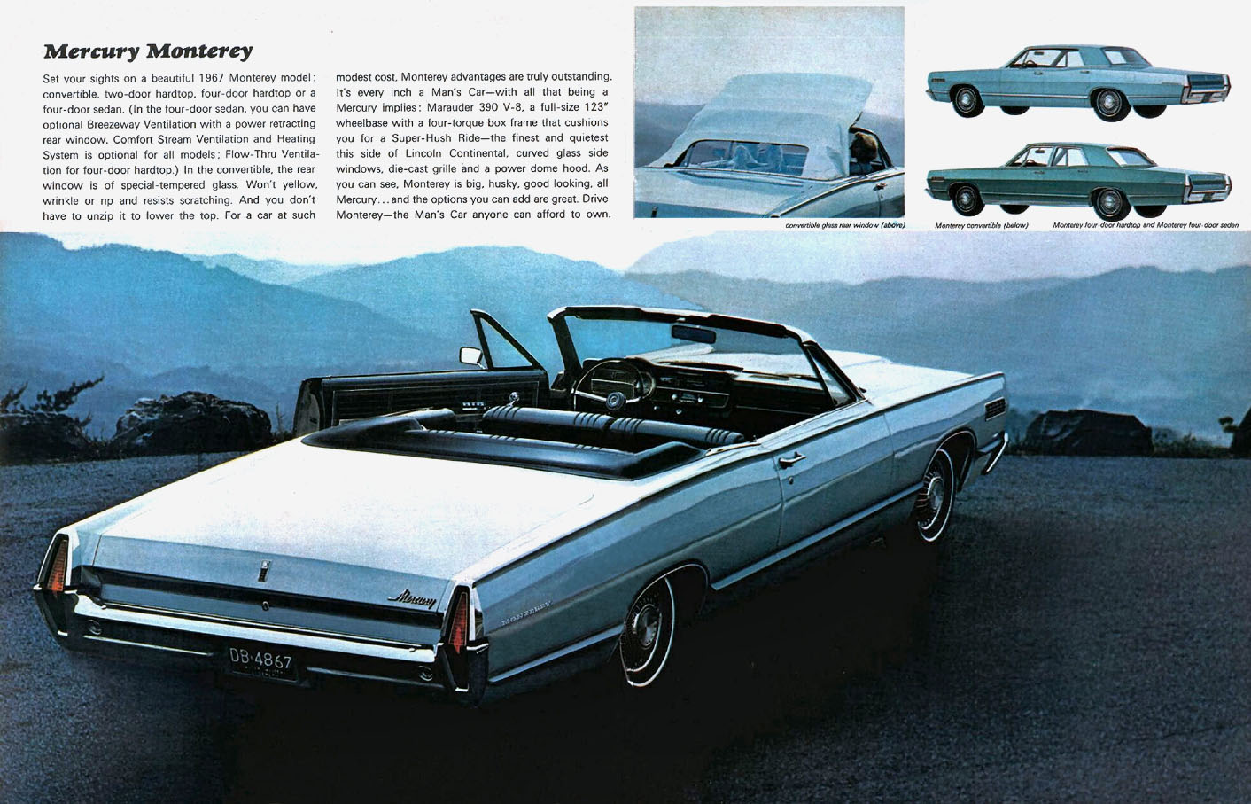 1967 Mercury Brochure Page 31